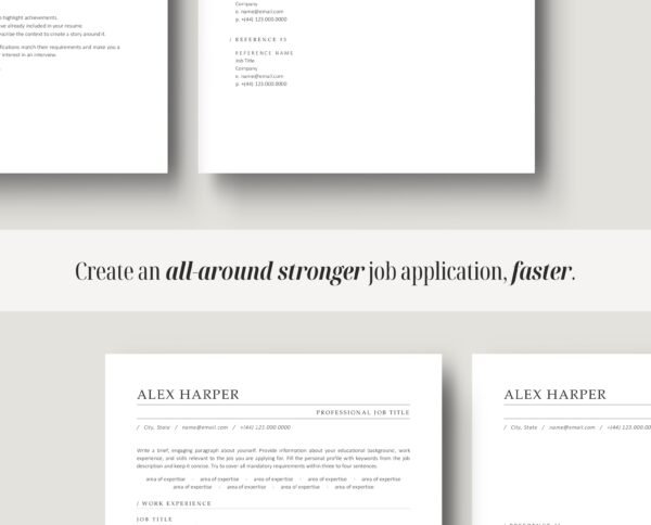 Professional ATS Friendly Resume Template | Alex - Image 5