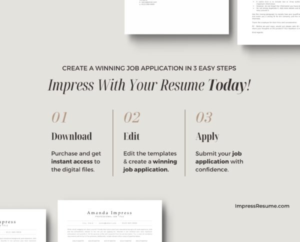 Professional ATS Friendly Resume Template | Amanda - Image 9