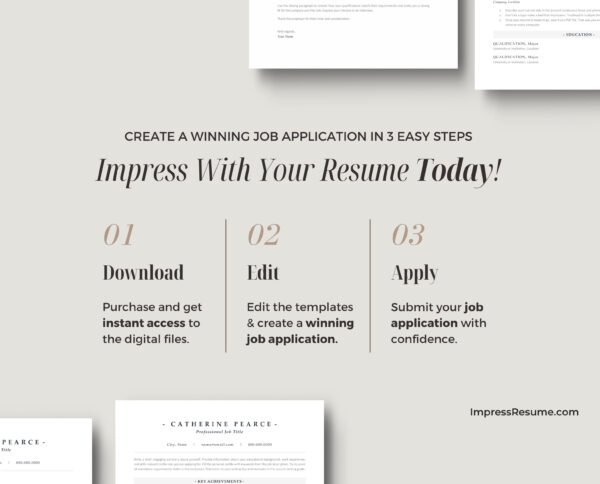 Professional ATS Friendly Resume | Catherine - Image 9