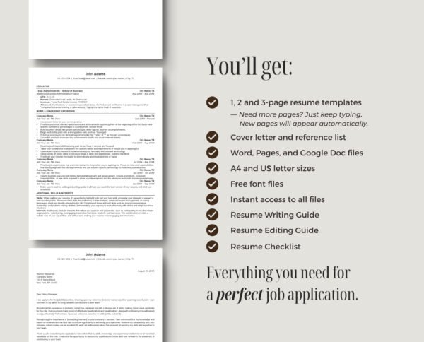 Professional ATS Friendly Resume Template | John - Image 8